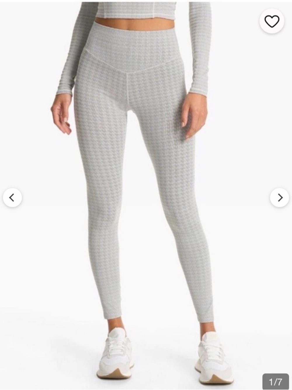Vuori, Houndstooth Textured Chilled Out Legging